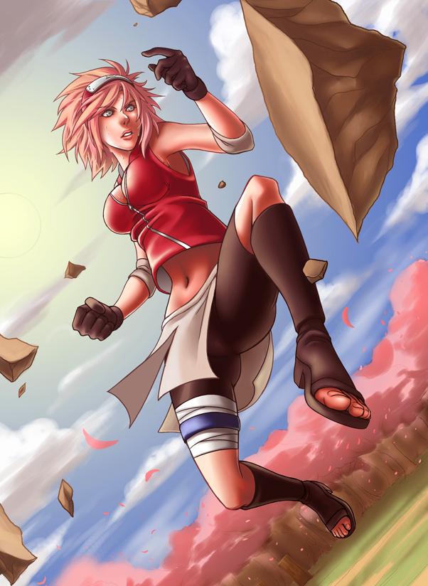 Haruno Sakura One hell of a kunoichi!